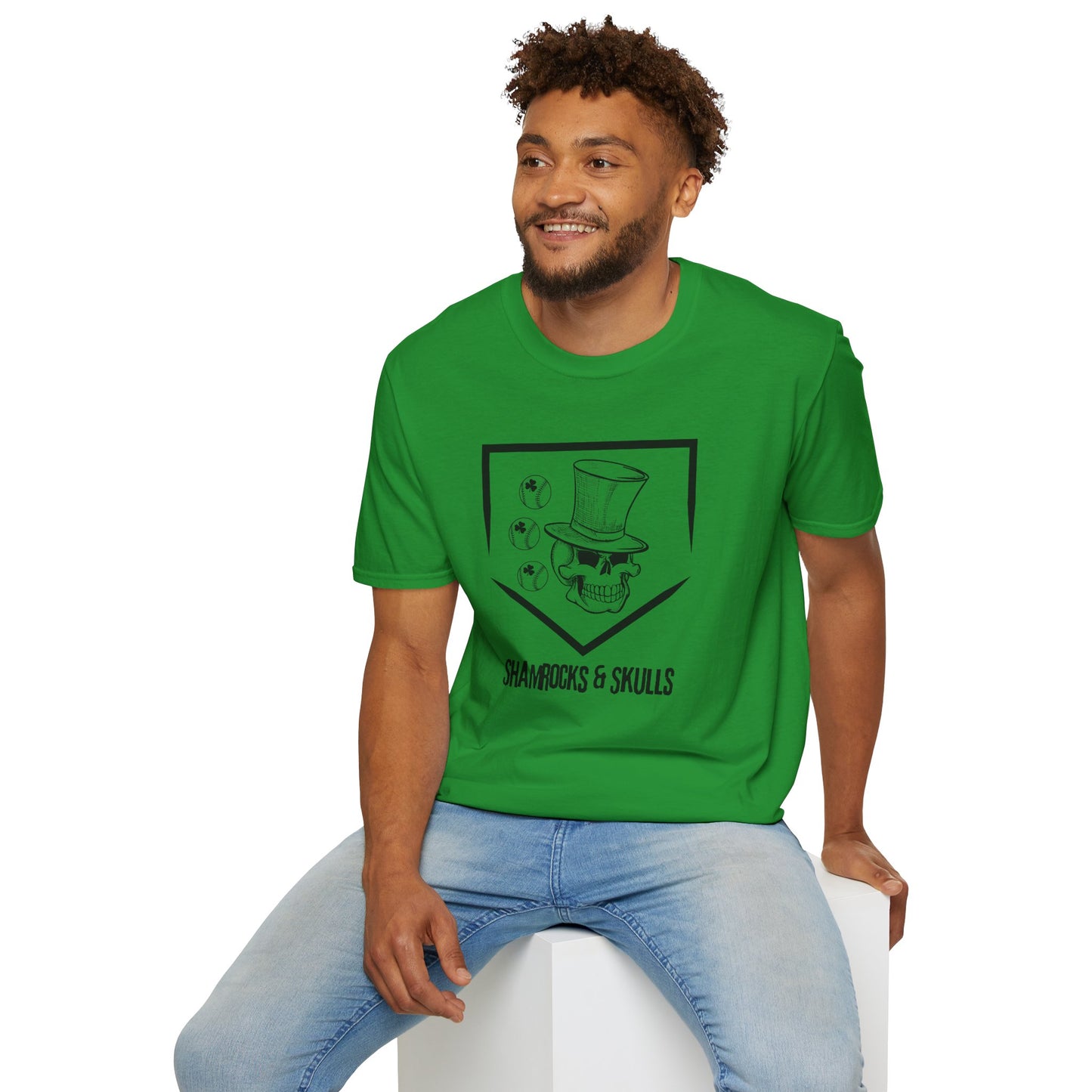 Black Baseball Logo T-Shirt