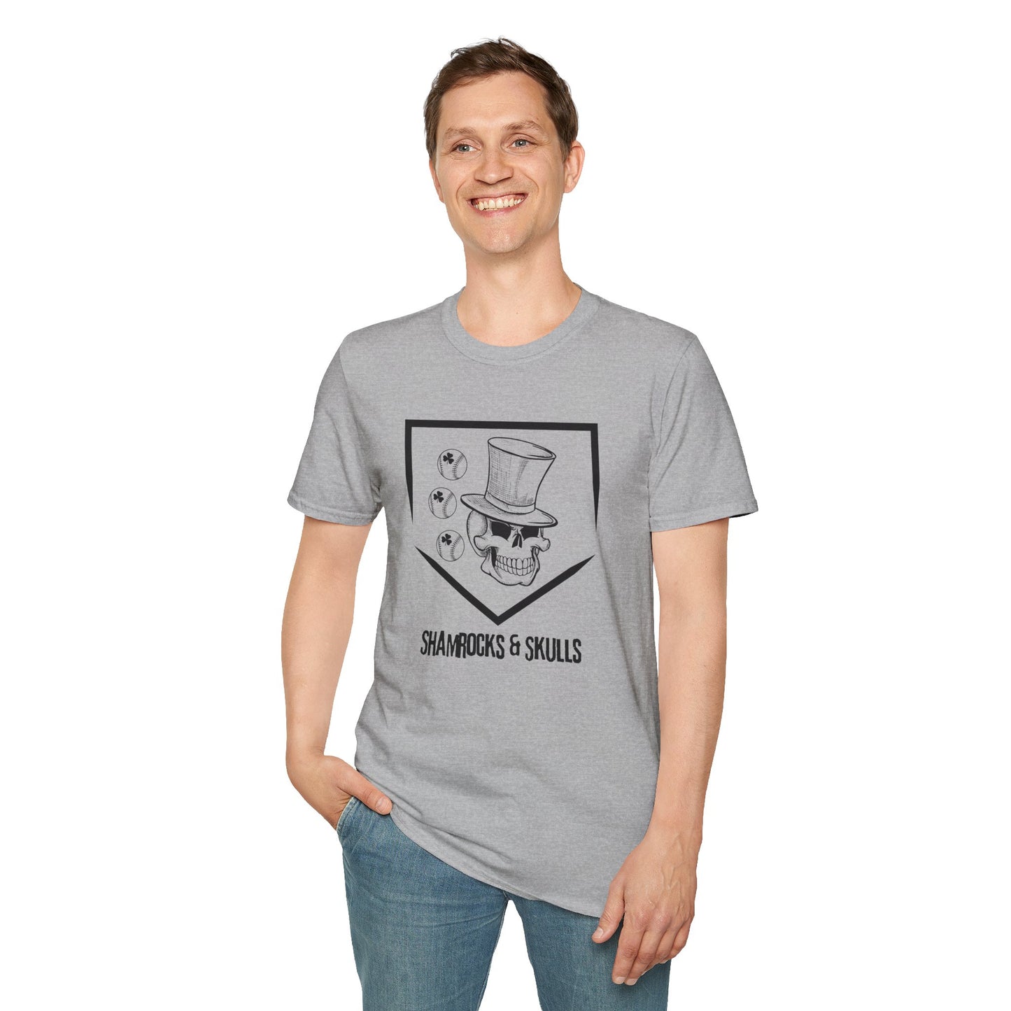 Black Baseball Logo T-Shirt