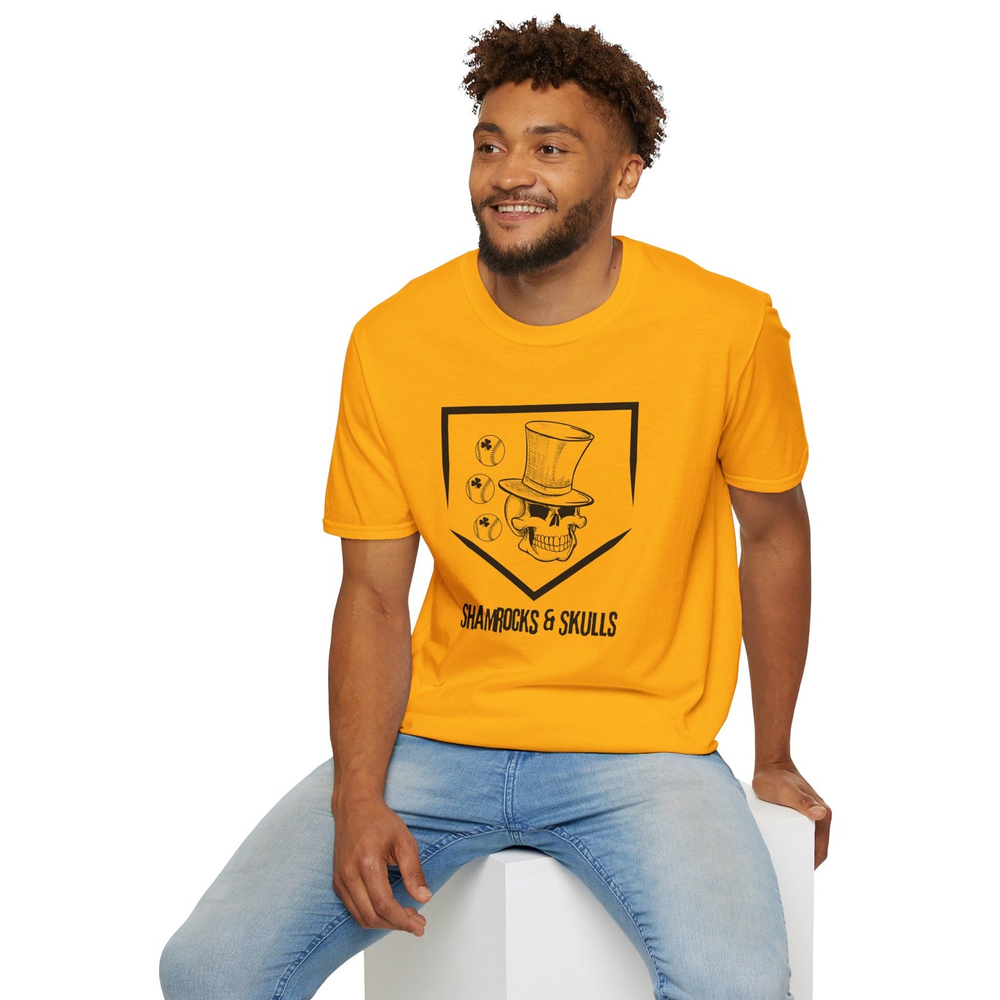 Black Baseball Logo T-Shirt