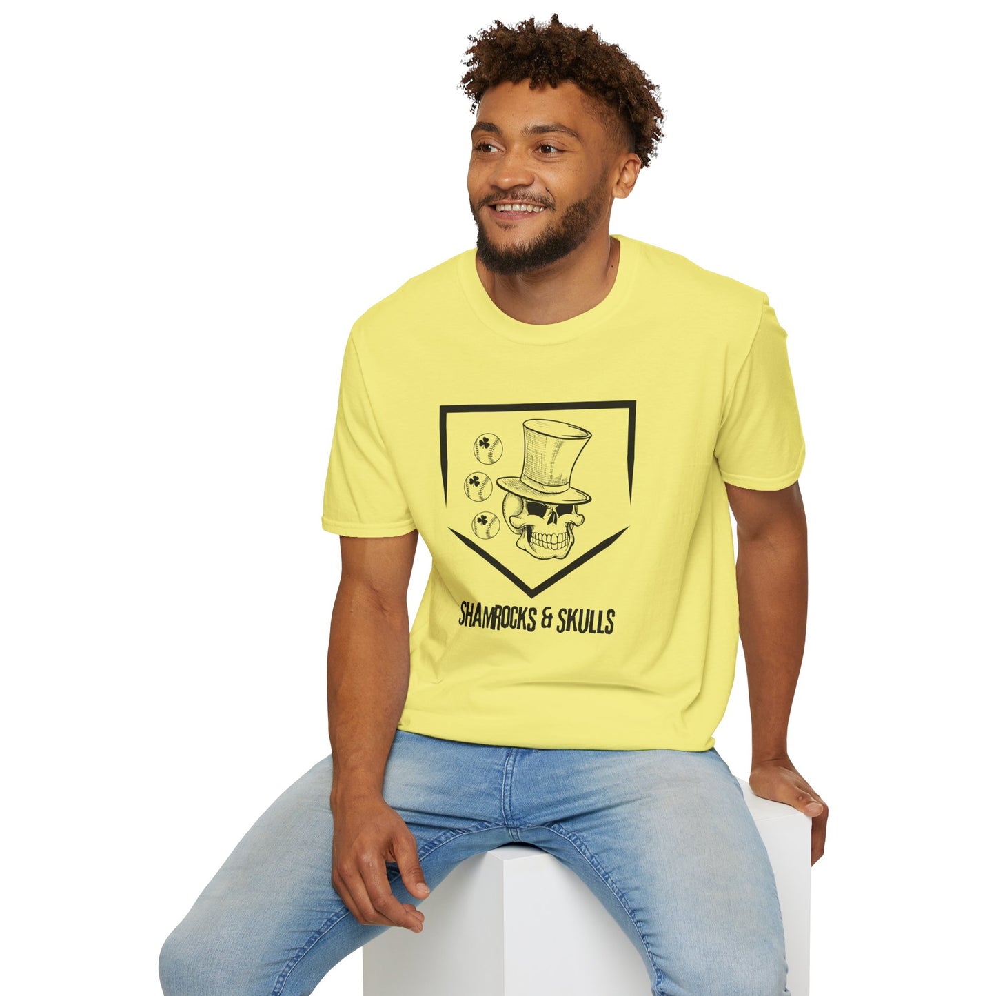 Black Baseball Logo T-Shirt