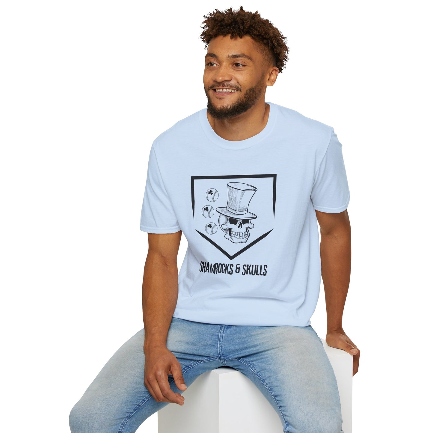Black Baseball Logo T-Shirt