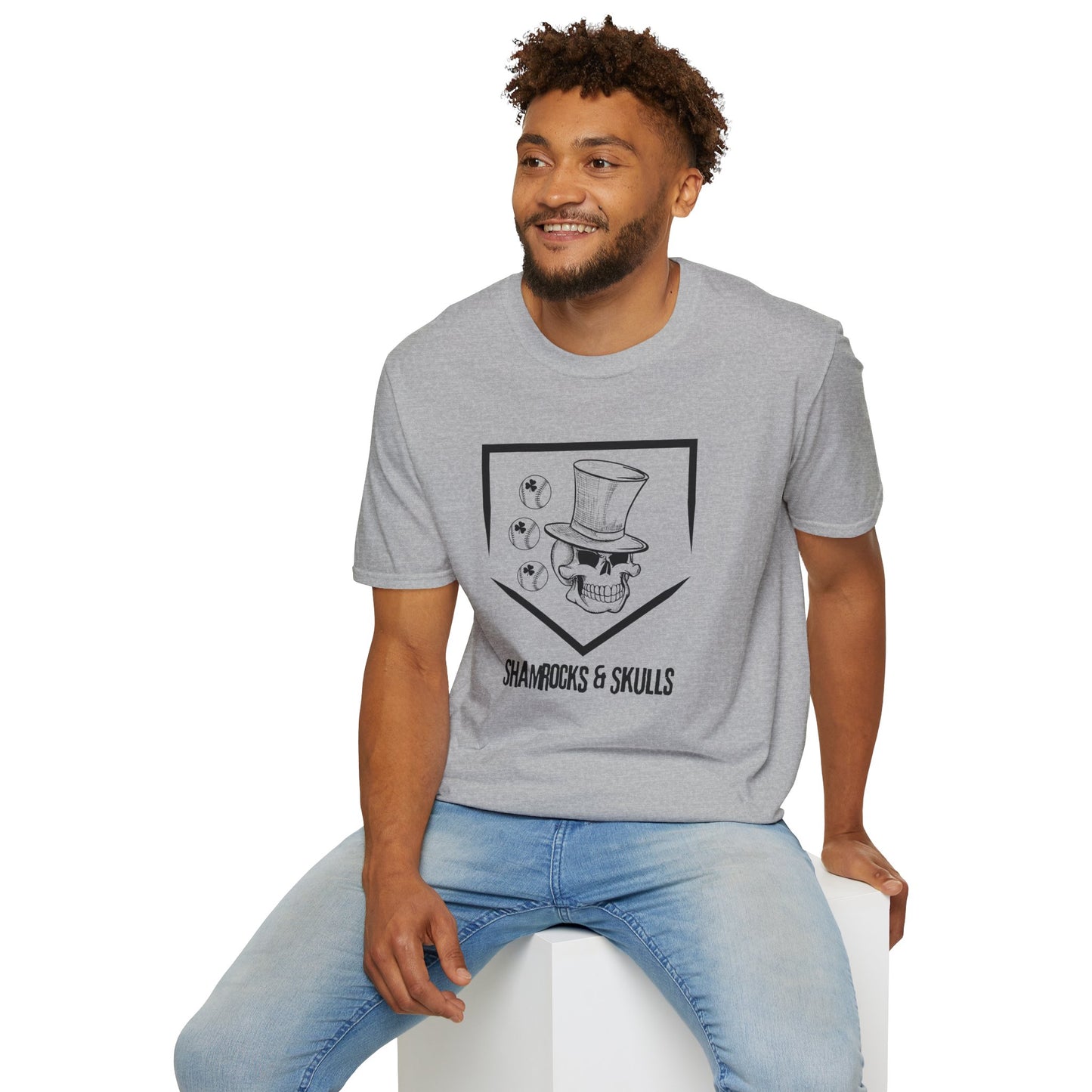 Black Baseball Logo T-Shirt
