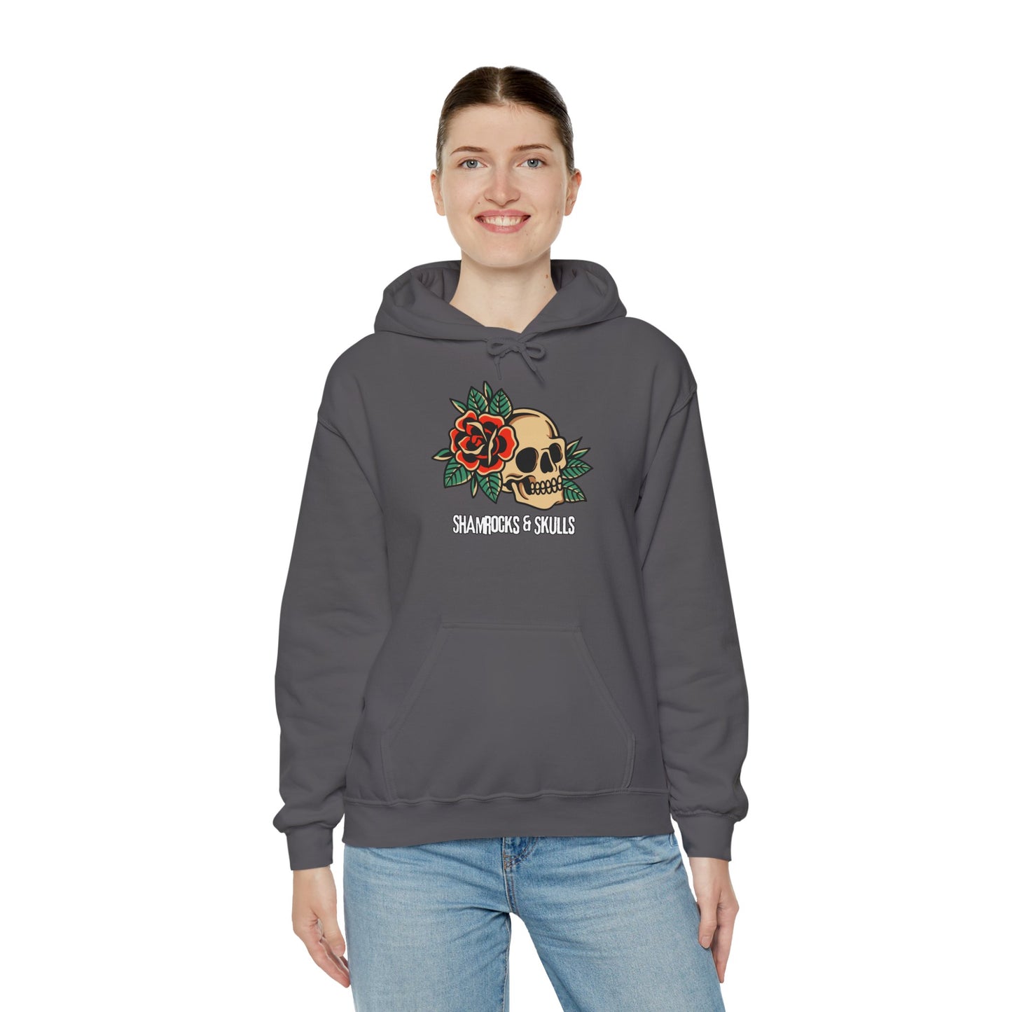 Rose Skull Hoodie
