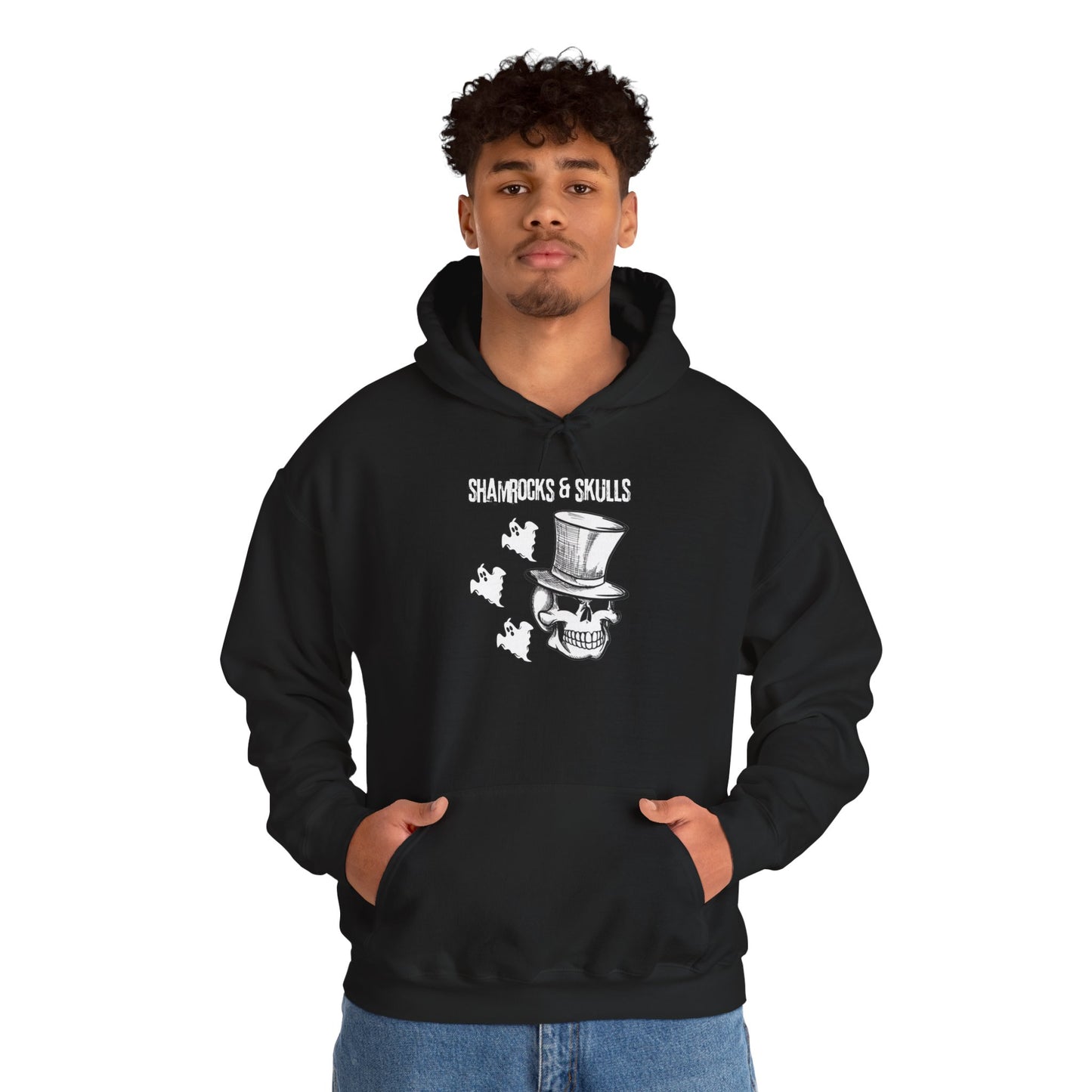 Ghost Logo Hoodie
