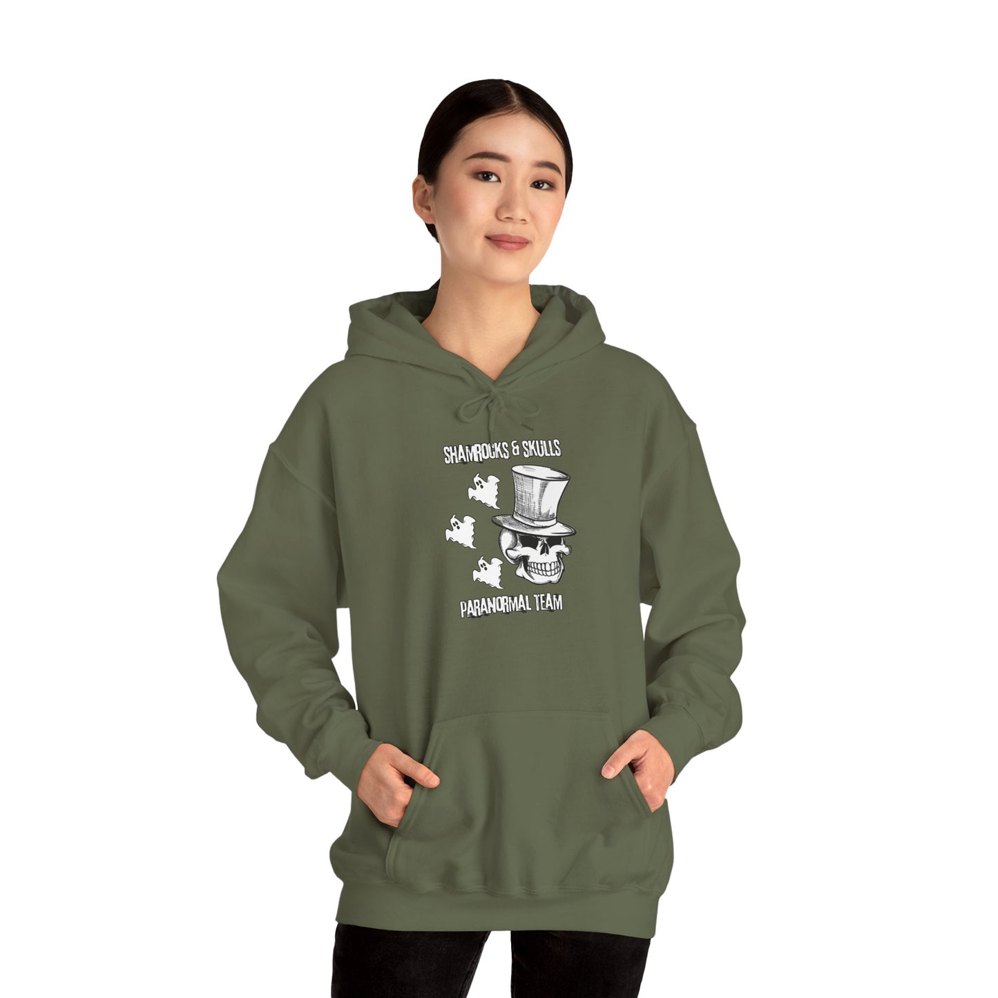 Shamrocks & Skulls Paranormal Team Hoodie