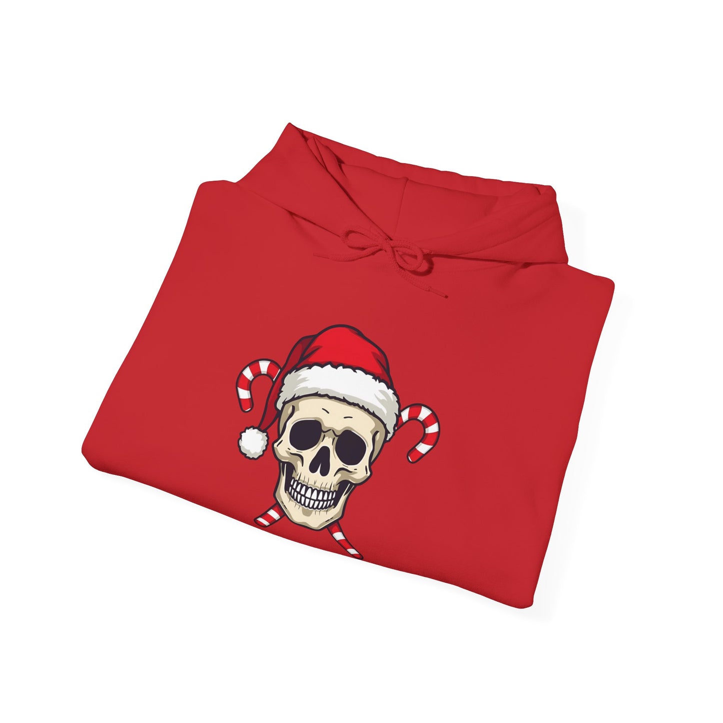 Candy Cane Skull Hoodie