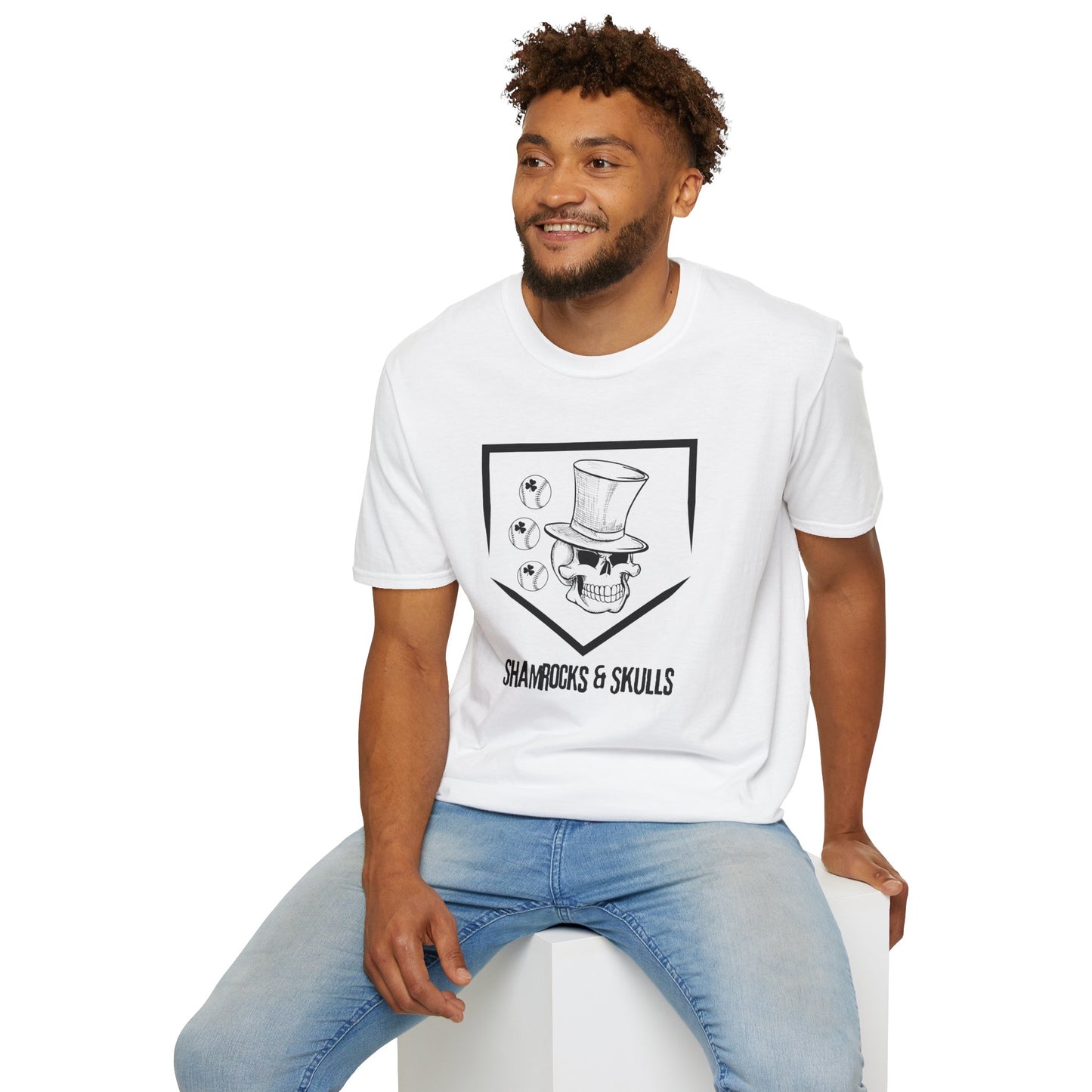 Black Baseball Logo T-Shirt