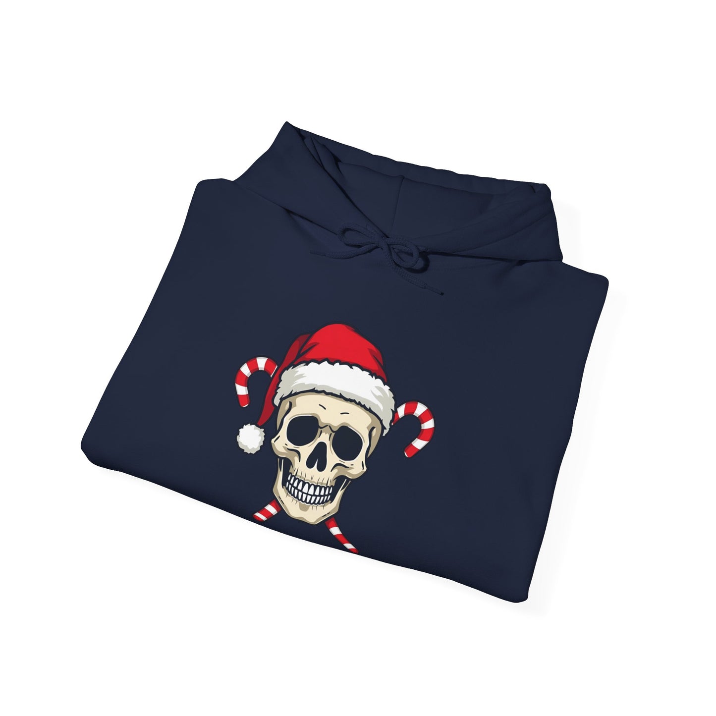 Candy Cane Skull Hoodie