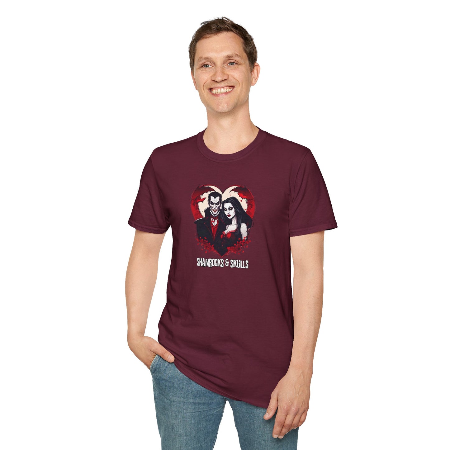 Dracula and His Bride Graphic T-Shirt