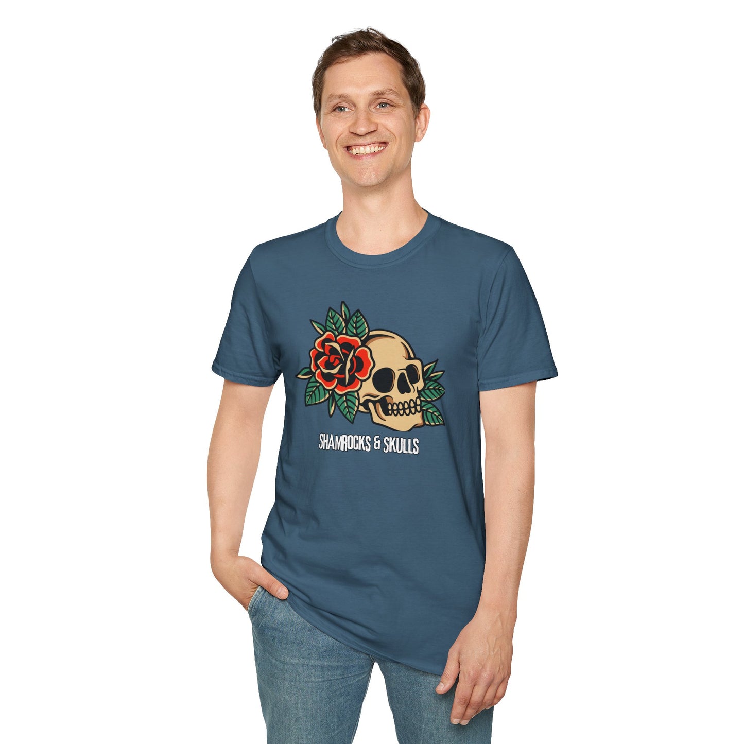 Rose Skull T-Shirt
