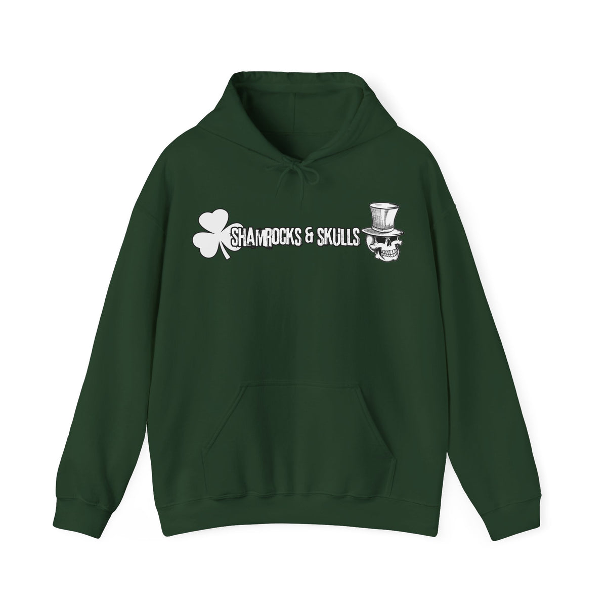 Shamrocks & Skulls Hoodie