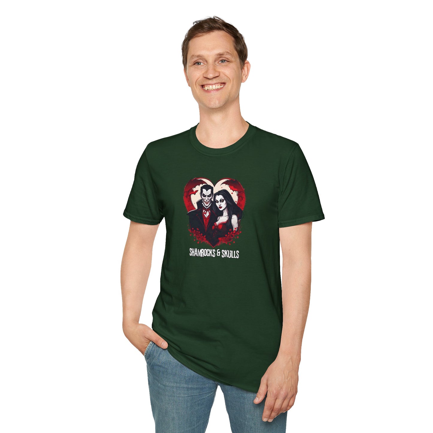 Dracula and His Bride Graphic T-Shirt
