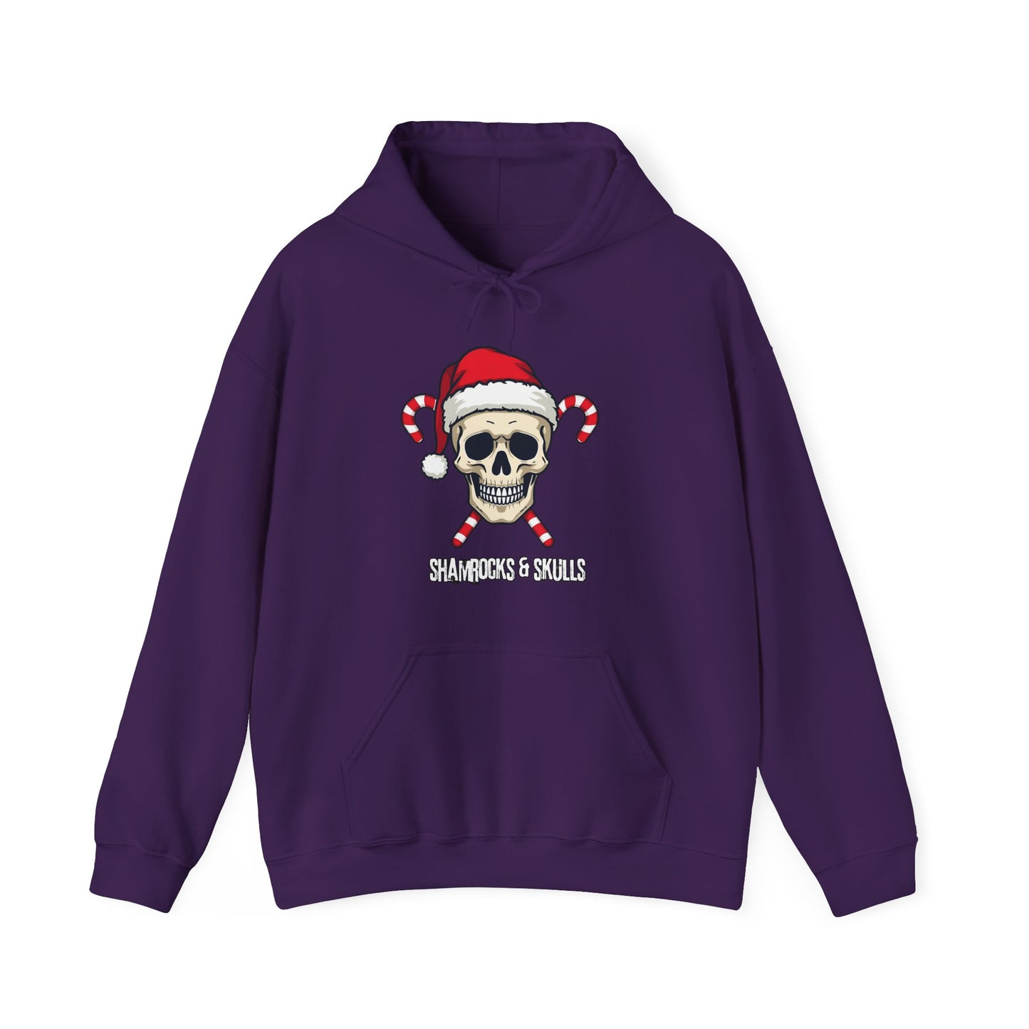 Candy Cane Skull Hoodie