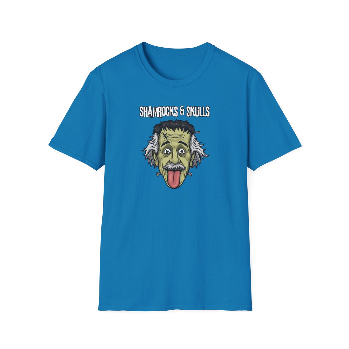 Frankenstein x Einstein Mashup T-Shirt — Mad Scientist Graphic Tee