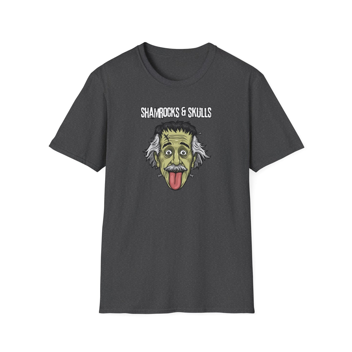 Frankenstein x Einstein Mashup T-Shirt — Mad Scientist Graphic Tee
