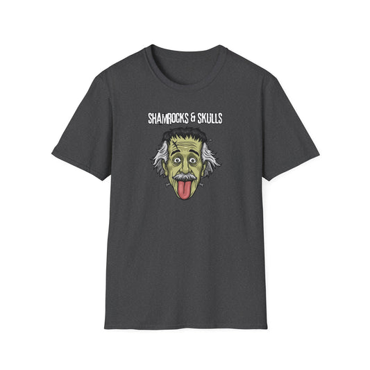 Frankenstein x Einstein Mashup T-Shirt — Mad Scientist Graphic Tee