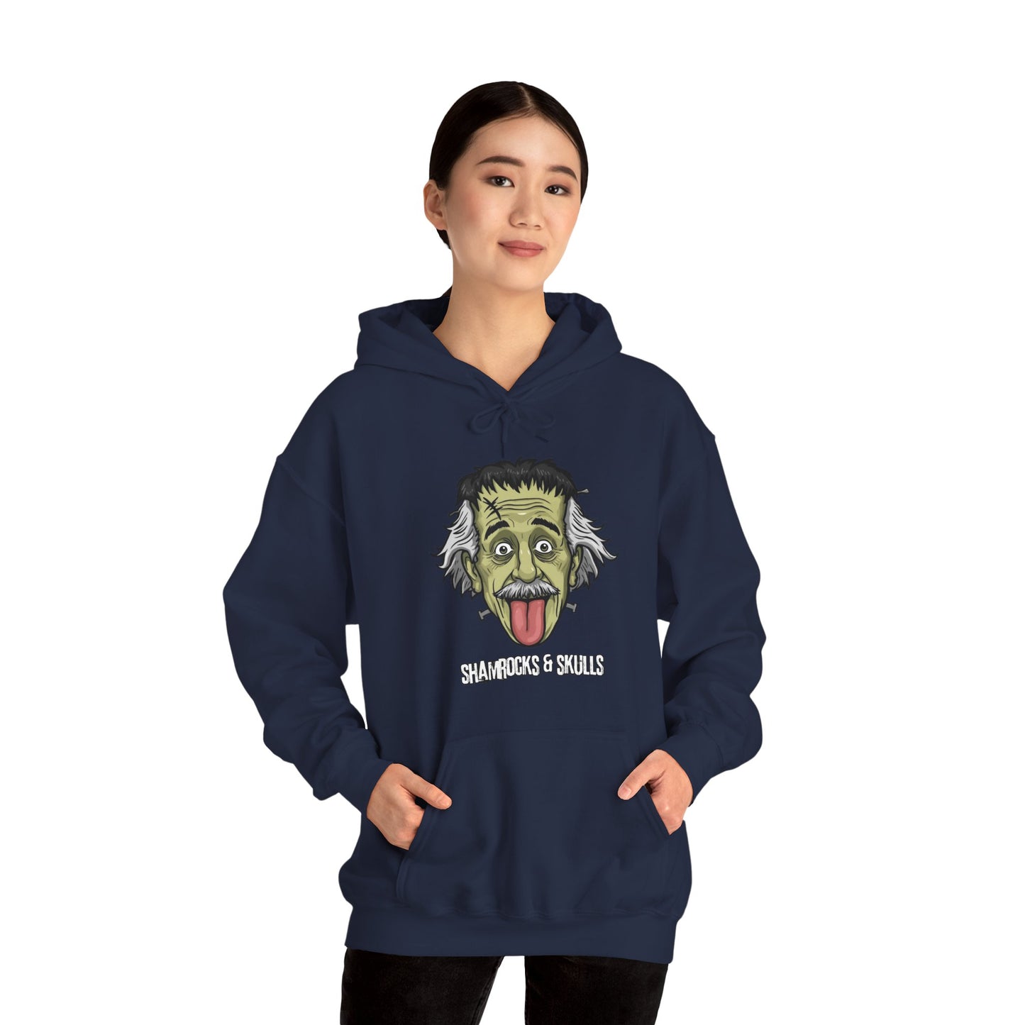Frankenstein x Einstein Mashup Hoodie