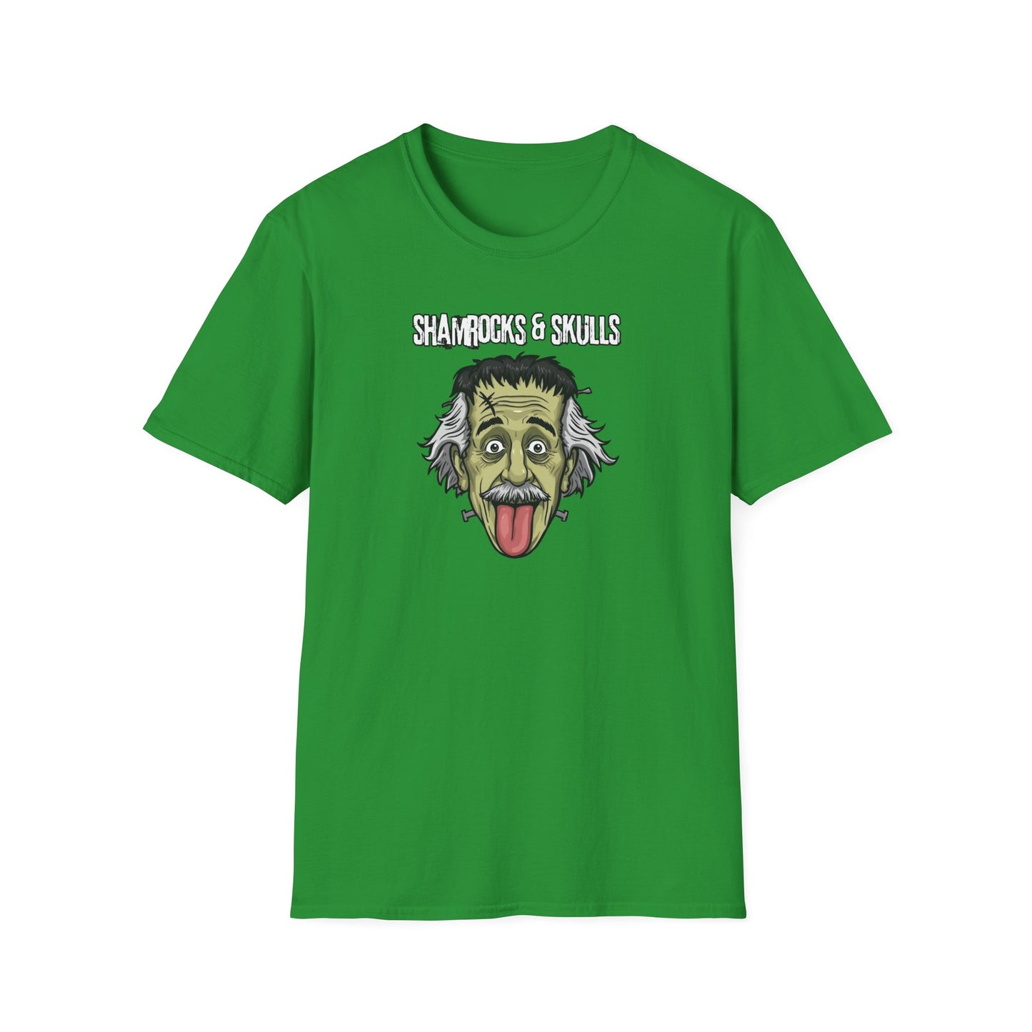 Frankenstein x Einstein Mashup T-Shirt — Mad Scientist Graphic Tee