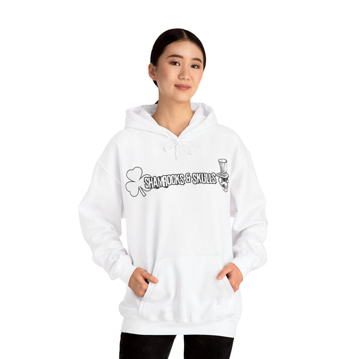 Shamrocks & Skulls Hoodie