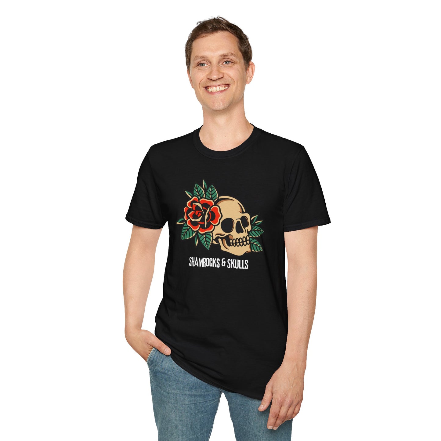 Rose Skull T-Shirt