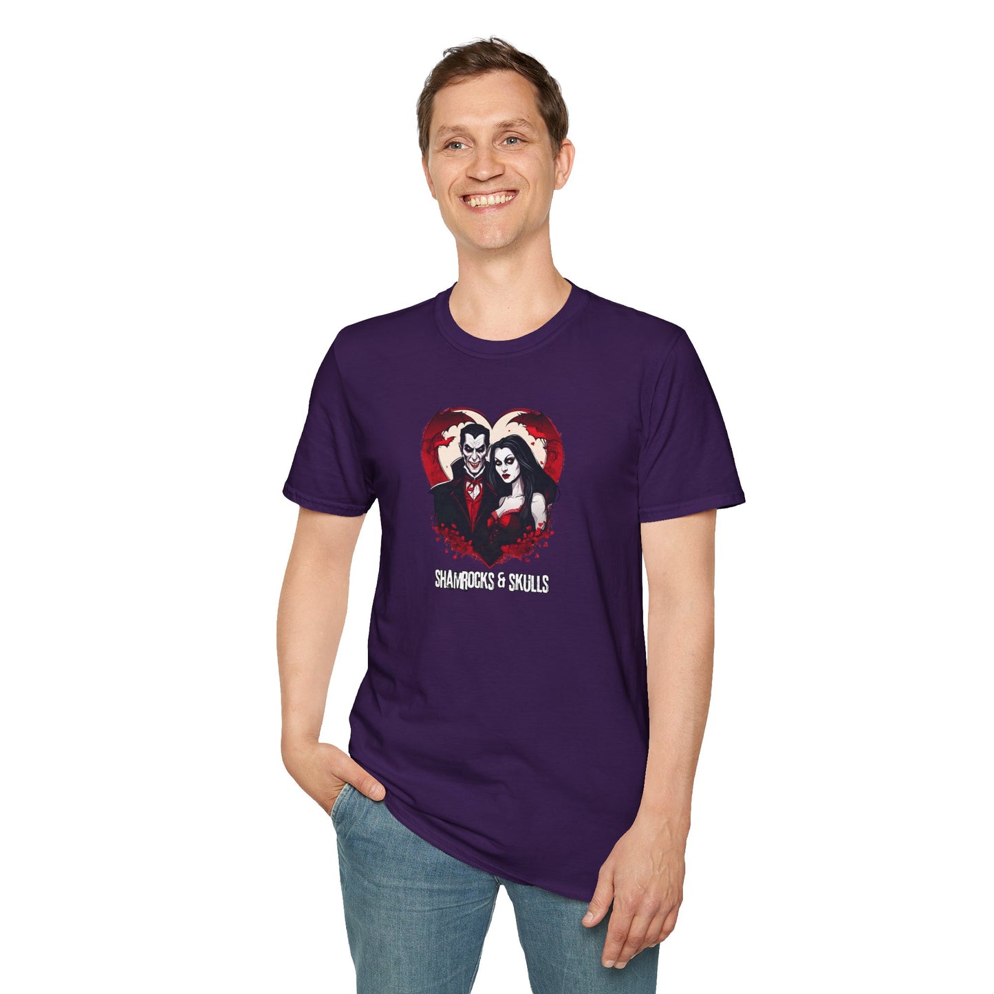 Dracula and His Bride Graphic T-Shirt