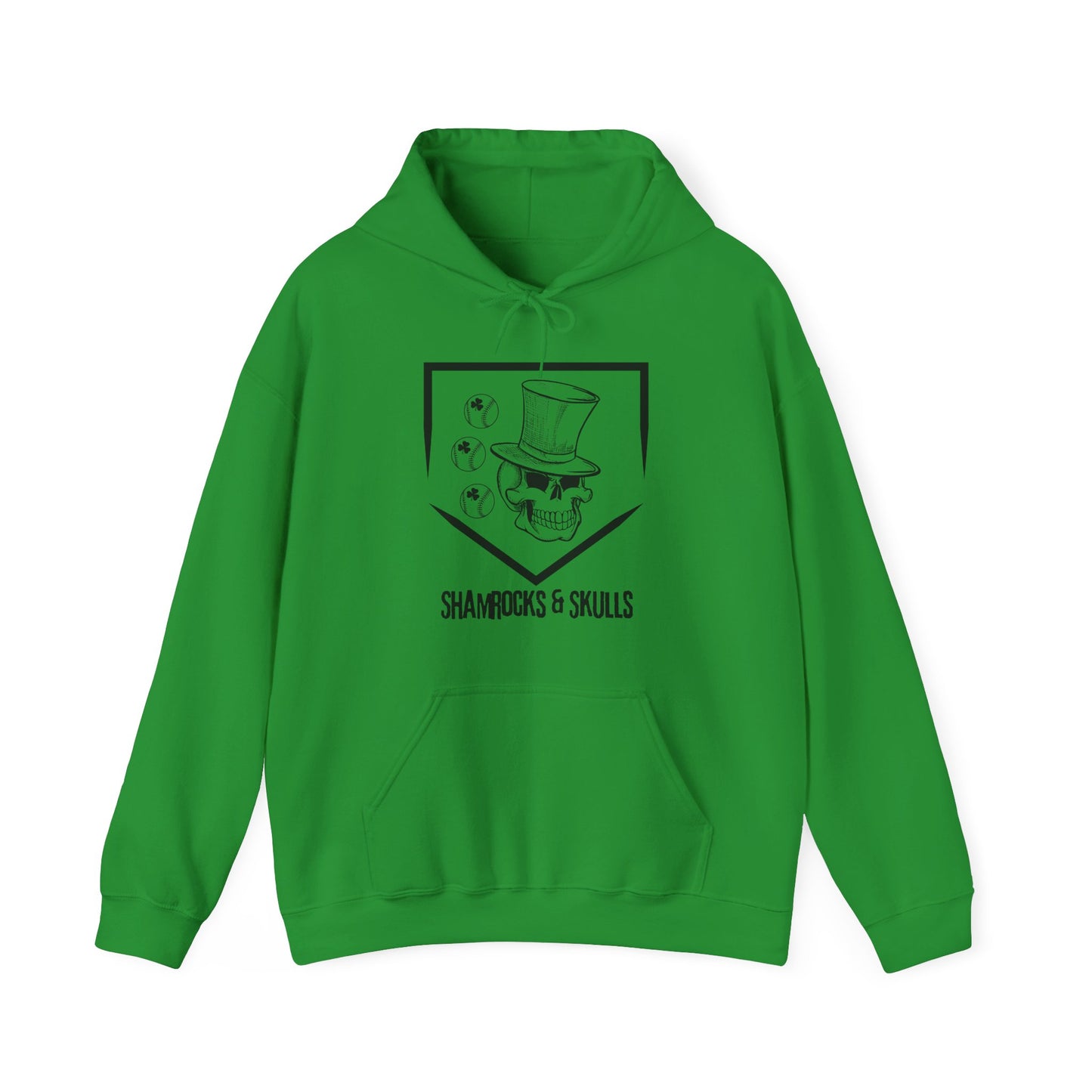 Black Baseball Logo Hoodie