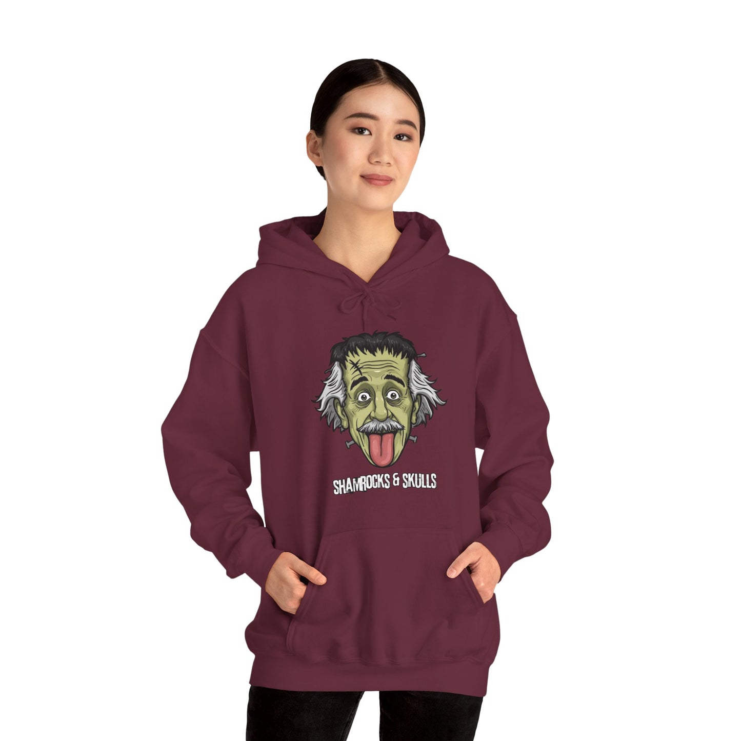 Frankenstein x Einstein Mashup Hoodie