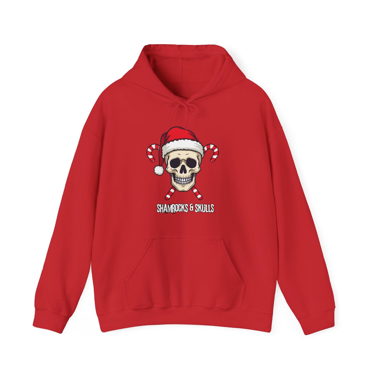 Candy Cane Skull Hoodie