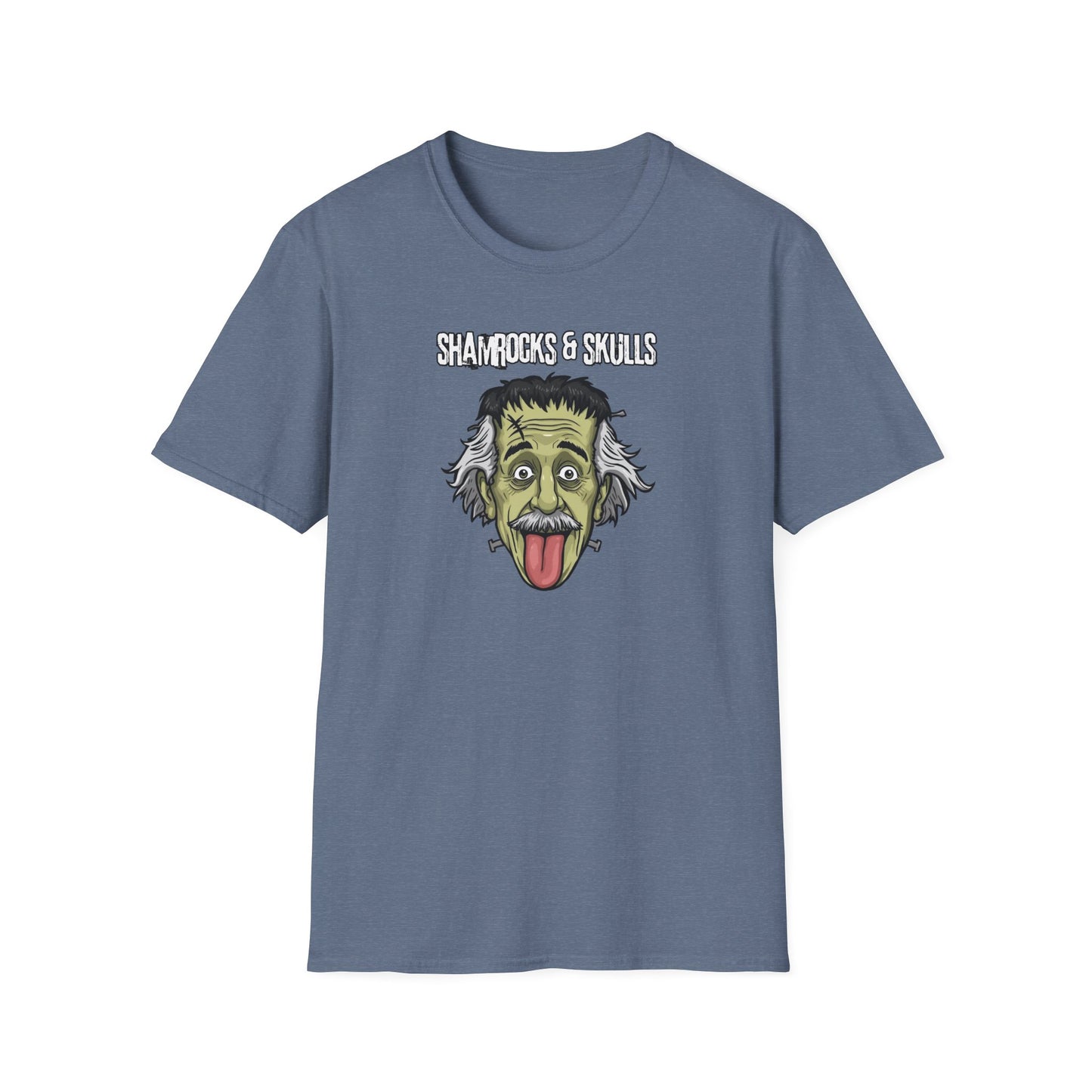 Frankenstein x Einstein Mashup T-Shirt — Mad Scientist Graphic Tee