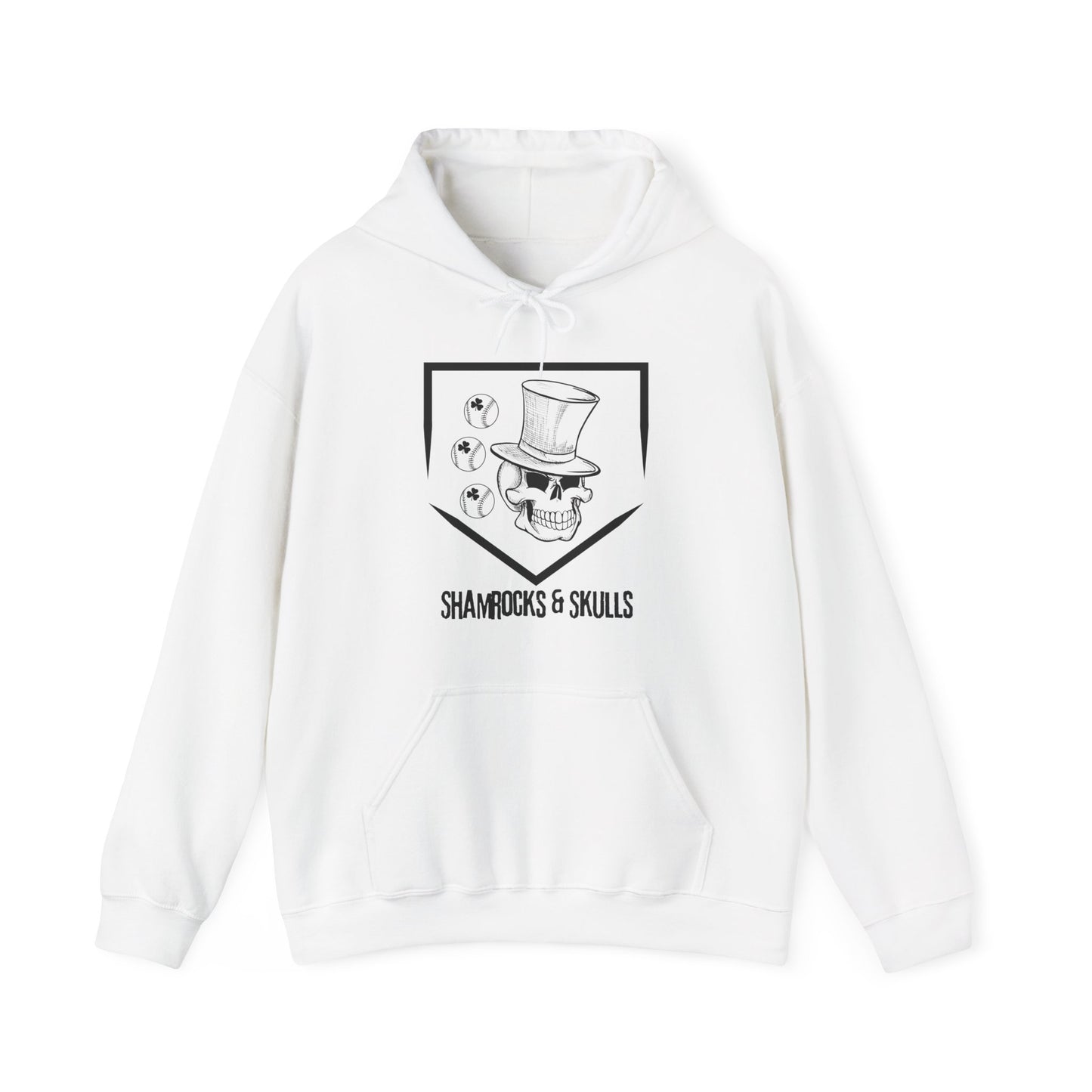 Black Baseball Logo Hoodie