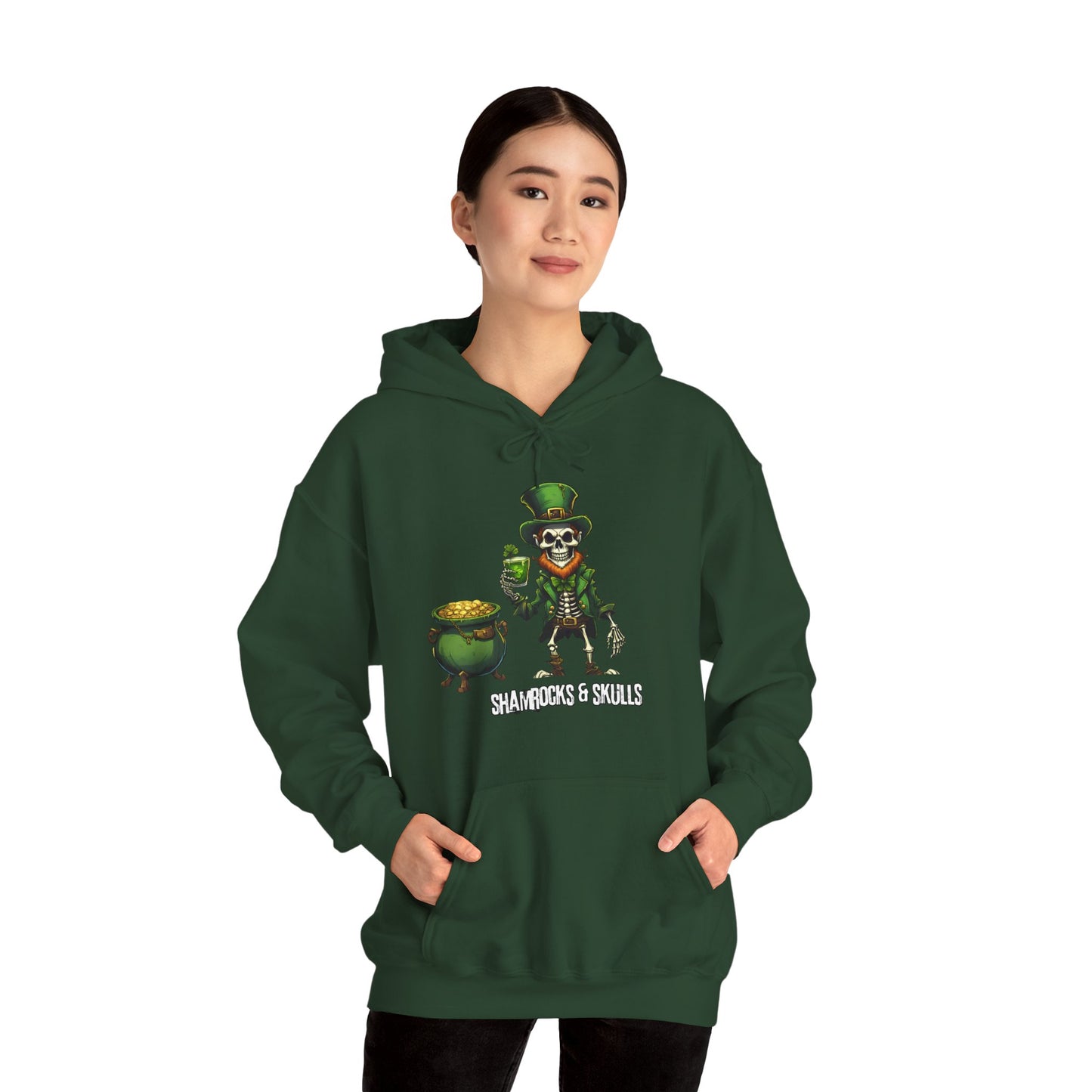 Leprechaun Skeleton Hoodie