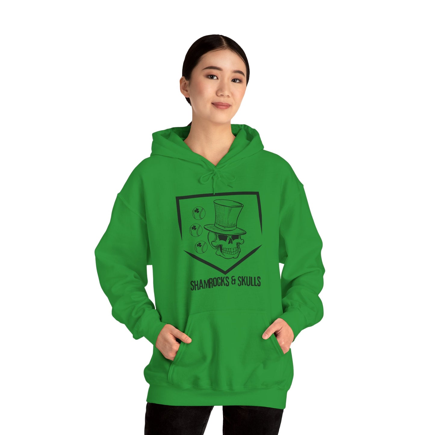 Black Baseball Logo Hoodie