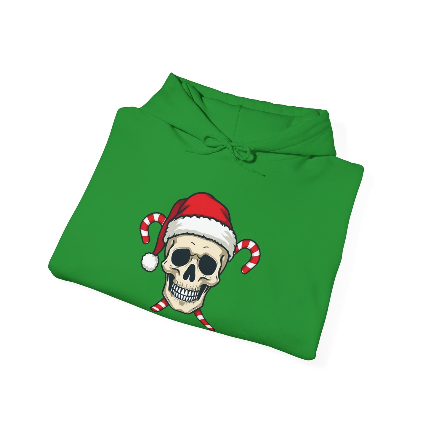 Candy Cane Skull Hoodie