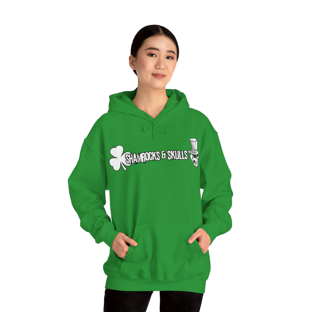 Shamrocks & Skulls Hoodie