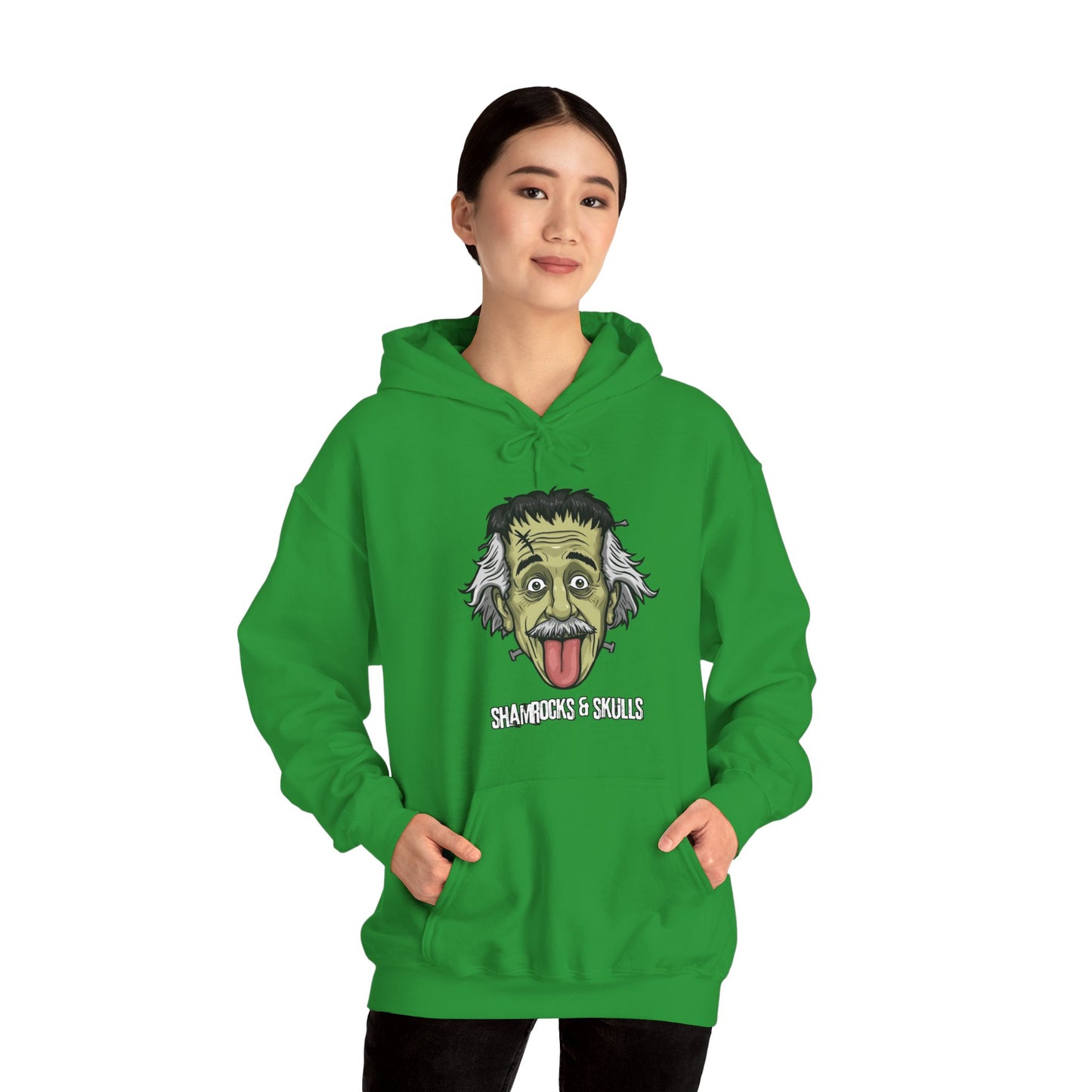 Frankenstein x Einstein Mashup Hoodie