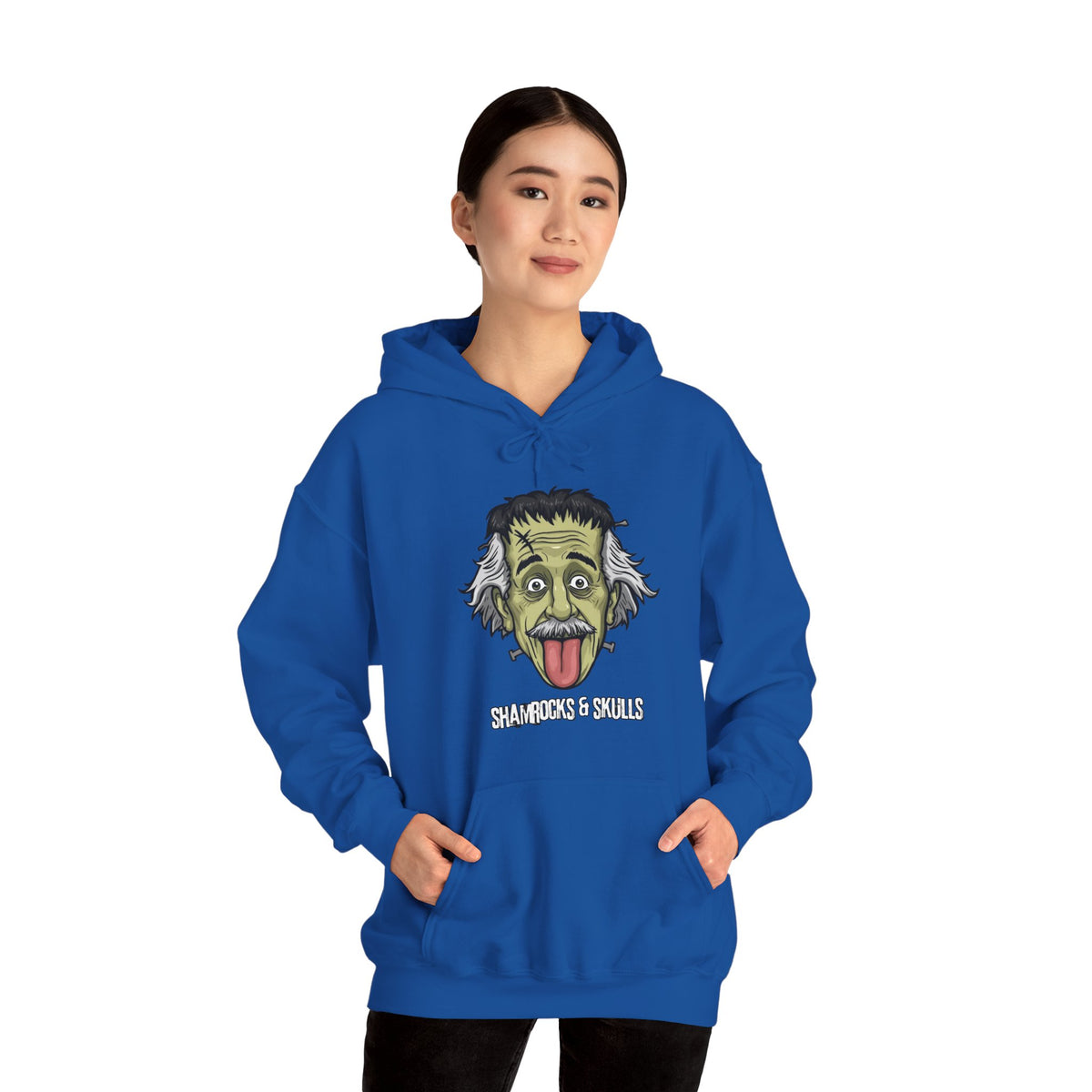 Frankenstein x Einstein Mashup Hoodie