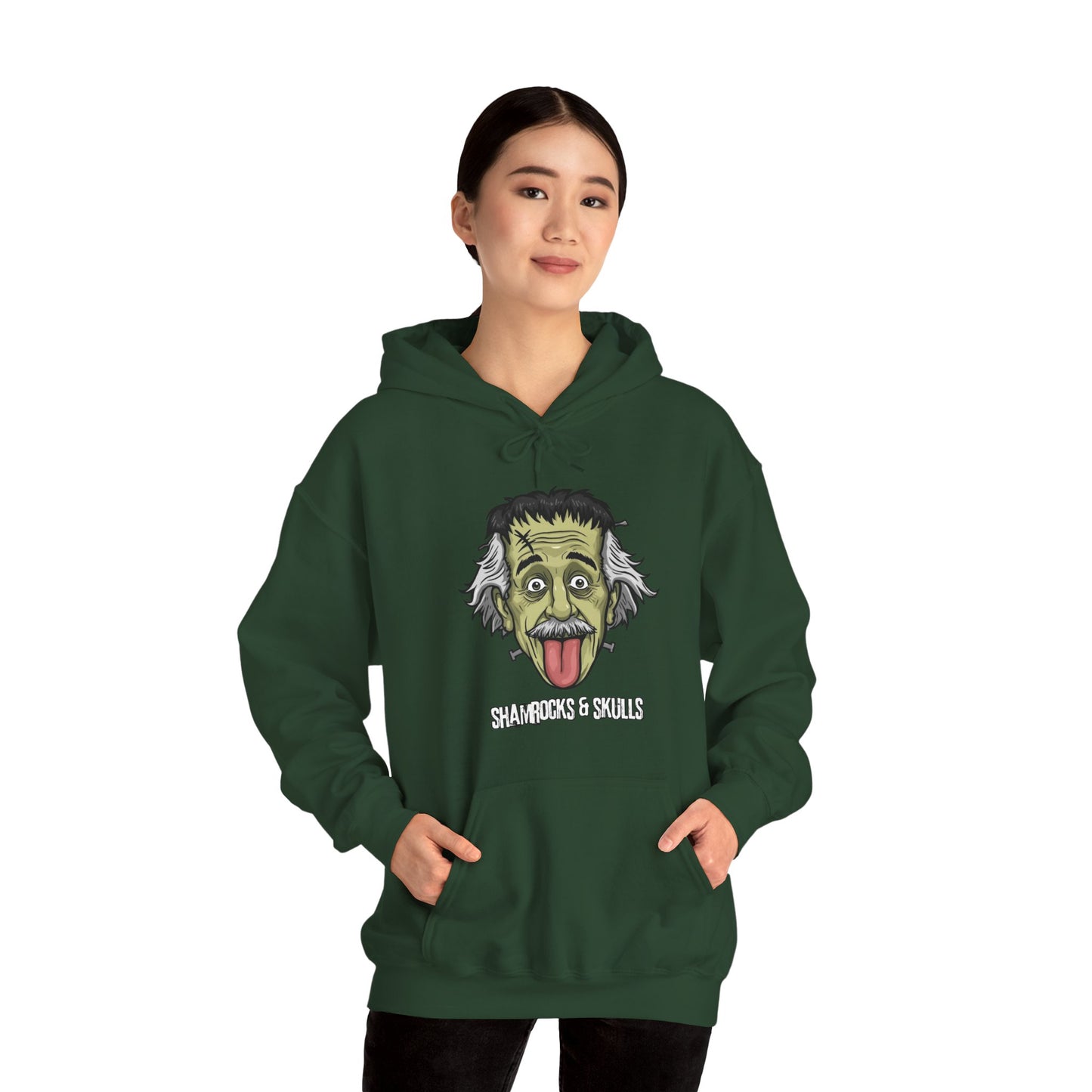 Frankenstein x Einstein Mashup Hoodie