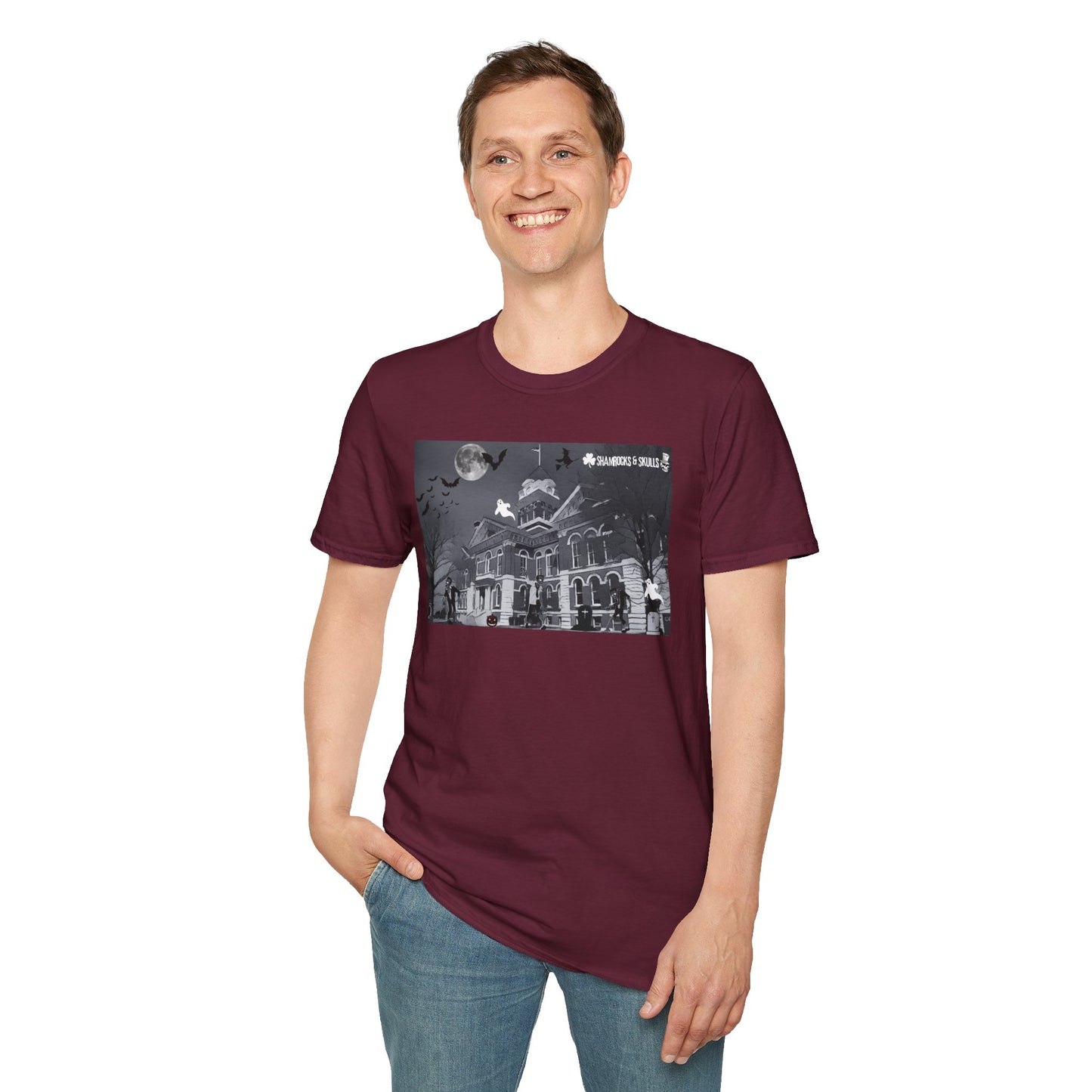 Haunted Square T'shirt
