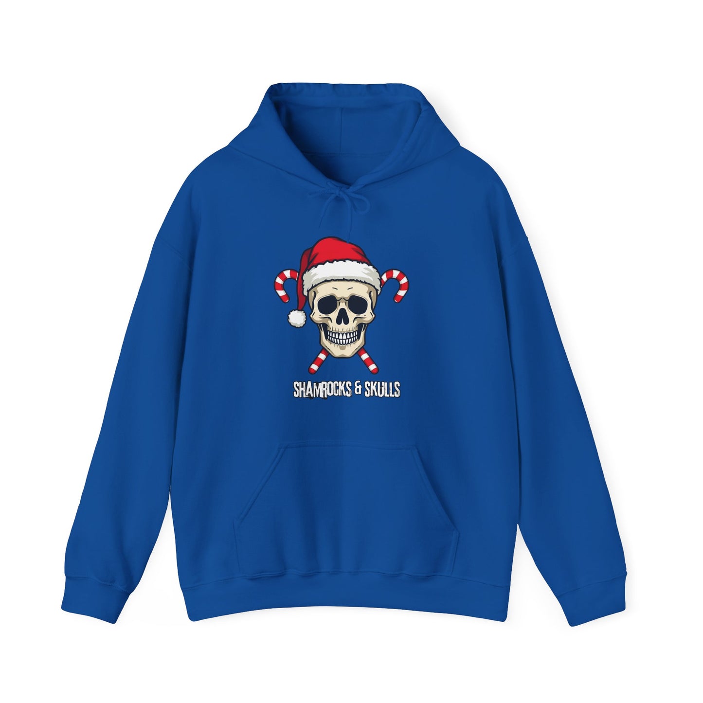 Candy Cane Skull Hoodie