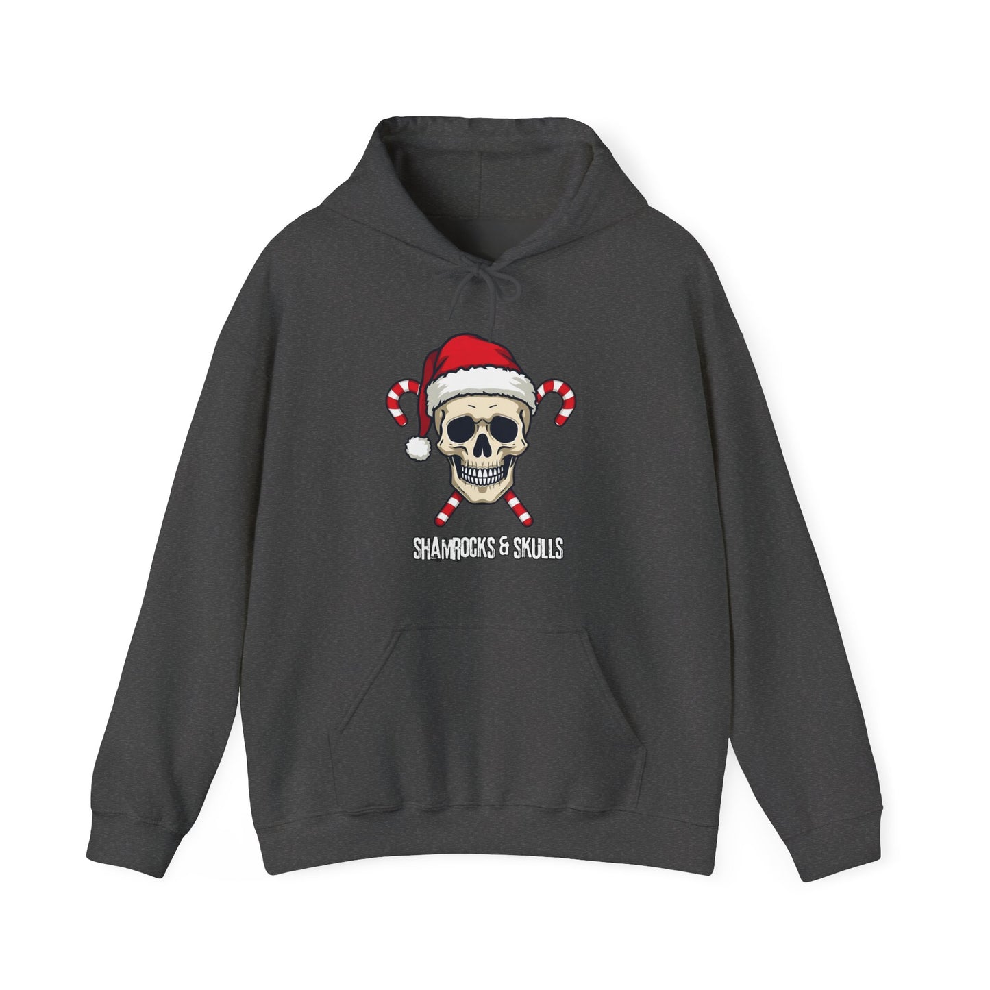 Candy Cane Skull Hoodie