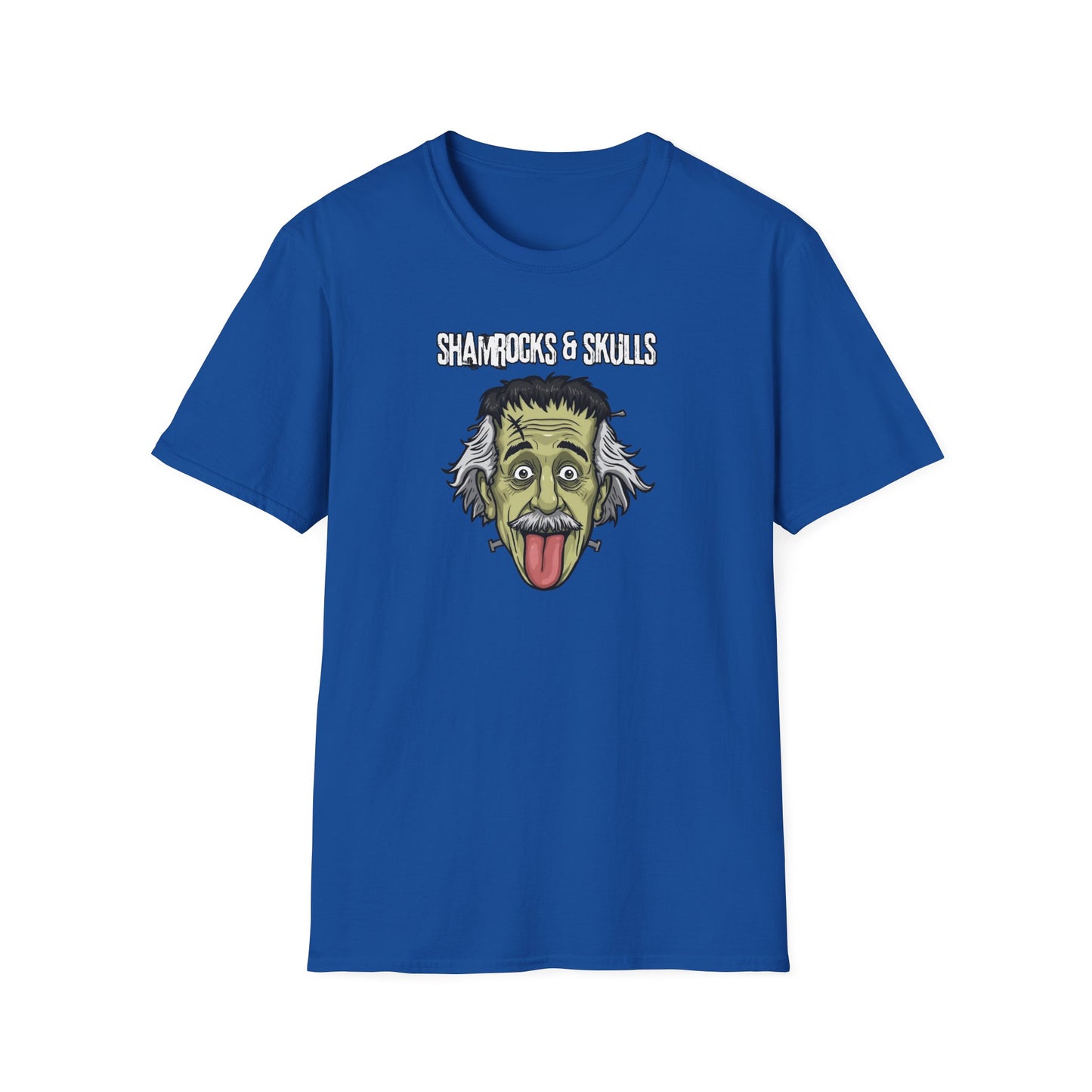 Frankenstein x Einstein Mashup T-Shirt — Mad Scientist Graphic Tee