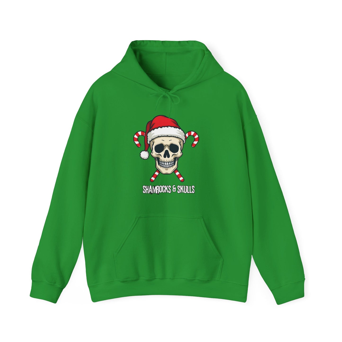 Candy Cane Skull Hoodie