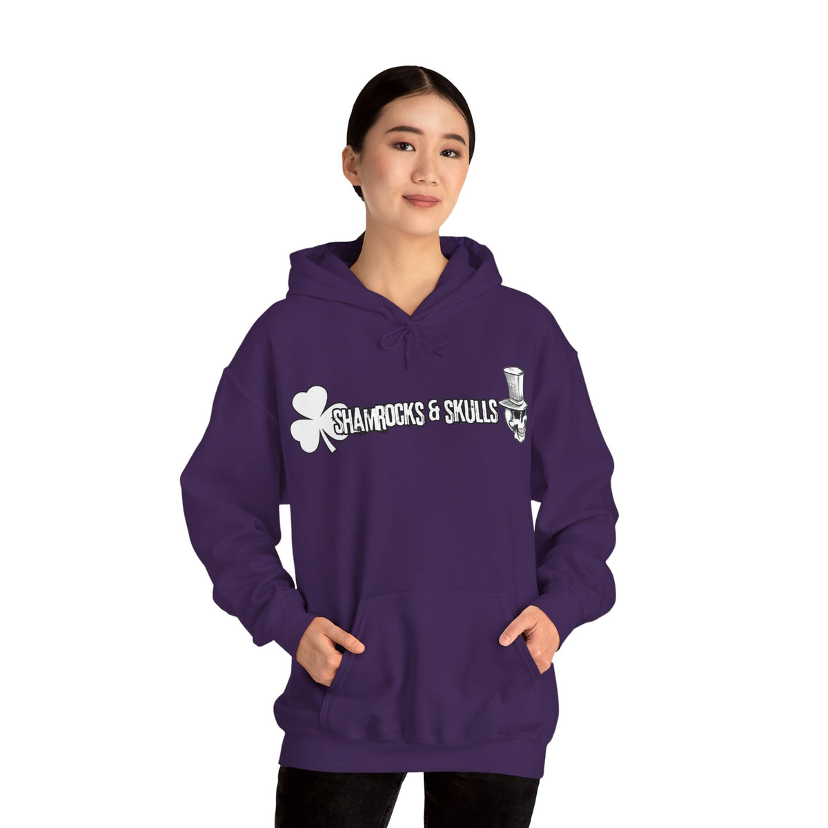 Shamrocks & Skulls Hoodie