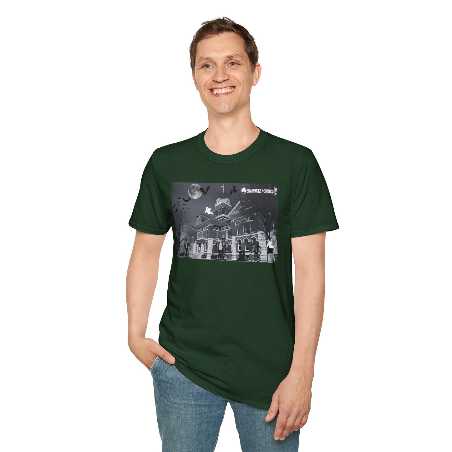 Haunted Square T'shirt