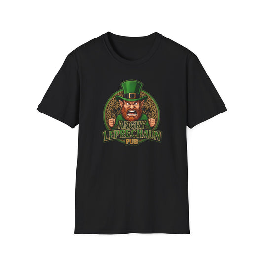 Angry Leprechaun Pub T-Shirt — St. Patrick’s Day Irish Bar Tee