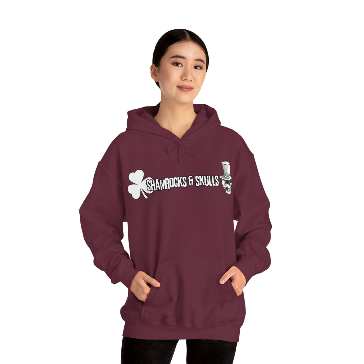 Shamrocks & Skulls Hoodie