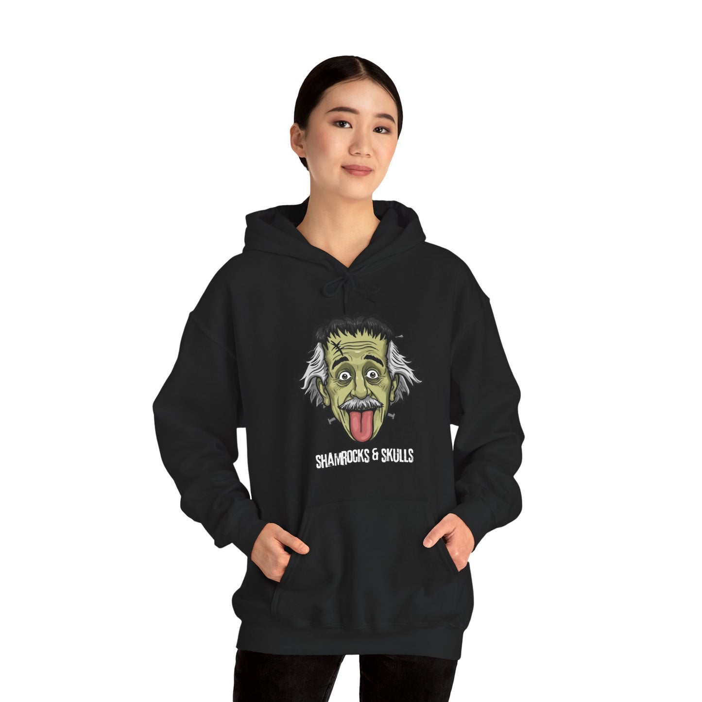 Frankenstein x Einstein Mashup Hoodie