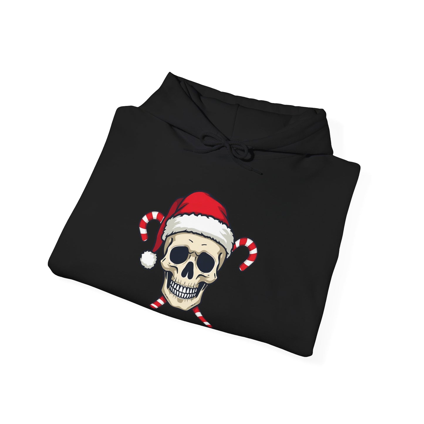 Candy Cane Skull Hoodie