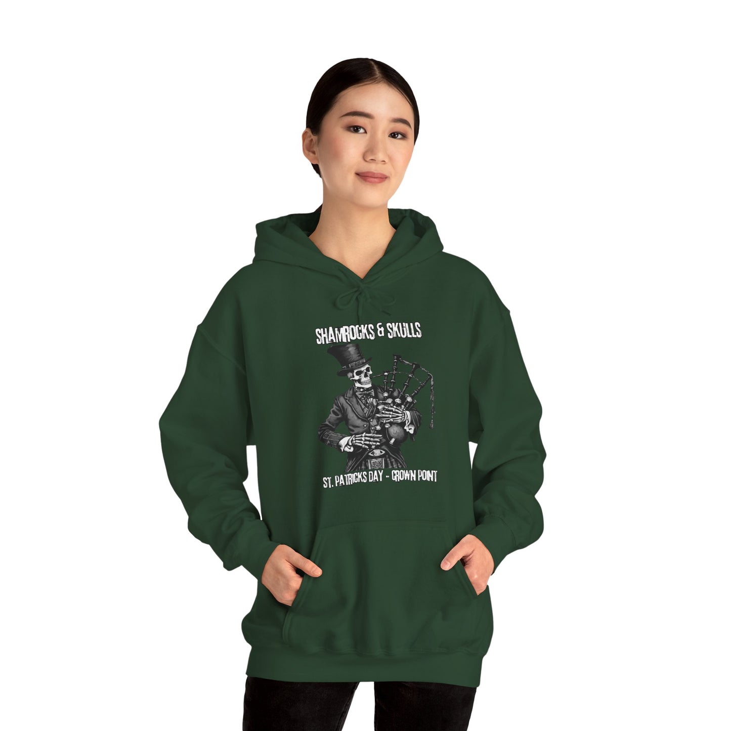 CP - St Patricks Day Bagpipes Hoodie