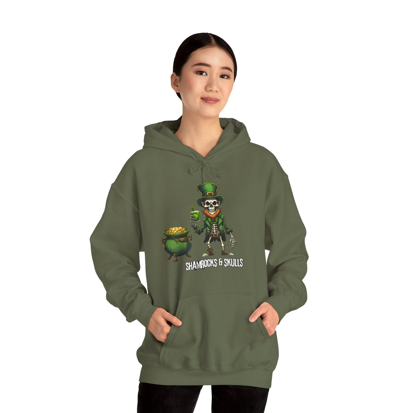 Leprechaun Skeleton Hoodie